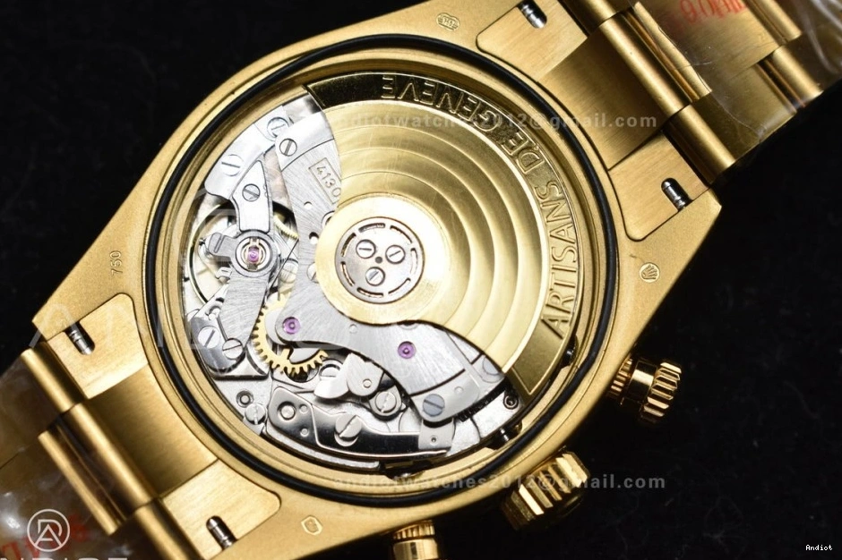 Edition Dial ADGF YG YG on Black Best A7750 Daytona YG Bracelet 0501